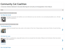 Tablet Screenshot of communitycatcoalition.blogspot.com