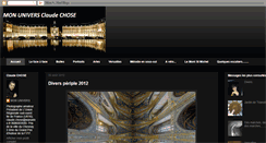 Desktop Screenshot of claude-chose.blogspot.com