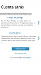 Mobile Screenshot of cuentaatrass.blogspot.com