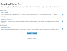 Tablet Screenshot of download-turbo-c.blogspot.com