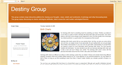 Desktop Screenshot of destinygroup.blogspot.com