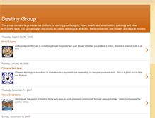 Tablet Screenshot of destinygroup.blogspot.com