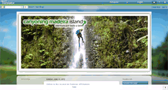 Desktop Screenshot of canyoningmadeira.blogspot.com