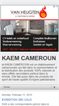 Mobile Screenshot of kaemcameroun.blogspot.com