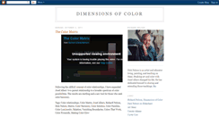 Desktop Screenshot of dimensionsofcolor.blogspot.com