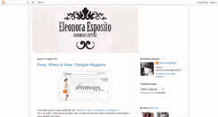 Desktop Screenshot of eleonoraesposito.blogspot.com