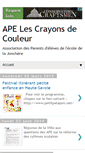 Mobile Screenshot of crayons2couleur.blogspot.com