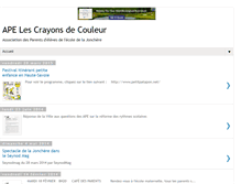 Tablet Screenshot of crayons2couleur.blogspot.com