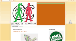 Desktop Screenshot of escueladeciudadania.blogspot.com