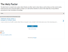 Tablet Screenshot of metzzz.blogspot.com