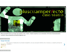 Tablet Screenshot of pluscuamperfectocineteatro.blogspot.com