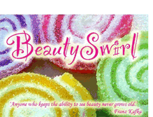 Tablet Screenshot of beautyswirl.blogspot.com