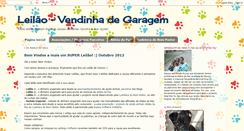 Desktop Screenshot of leilao-no-vendinha-de-garagem.blogspot.com