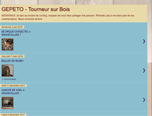Tablet Screenshot of gepeto-tourneursurbois.blogspot.com