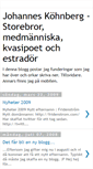 Mobile Screenshot of johanneskohnberg.blogspot.com
