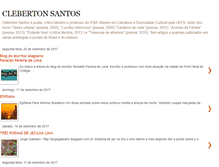 Tablet Screenshot of clebertonsantos.blogspot.com