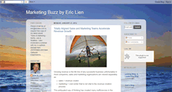 Desktop Screenshot of marketingbuzzbyericlien.blogspot.com