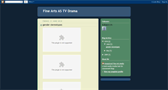 Desktop Screenshot of fineartstvdrama.blogspot.com