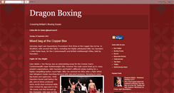 Desktop Screenshot of dragon-boxing.blogspot.com