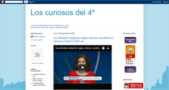 Desktop Screenshot of loscuriososdel4.blogspot.com