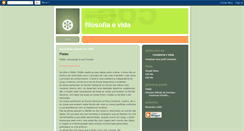 Desktop Screenshot of filosofiaevida.blogspot.com
