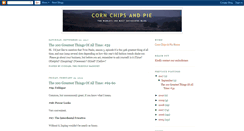 Desktop Screenshot of cornchipsandpie.blogspot.com