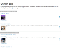 Tablet Screenshot of cristianbass.blogspot.com