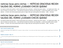 Tablet Screenshot of noticiaslocasperociertas.blogspot.com