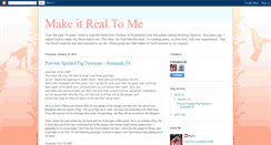 Desktop Screenshot of makeitrealtome.blogspot.com