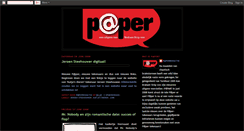 Desktop Screenshot of peperstripmagazine.blogspot.com