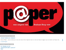 Tablet Screenshot of peperstripmagazine.blogspot.com