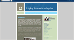 Desktop Screenshot of dodginglions.blogspot.com