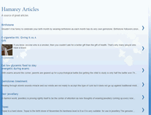 Tablet Screenshot of hamareyarticles.blogspot.com