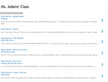 Tablet Screenshot of msadamsclassblog.blogspot.com