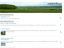 Tablet Screenshot of outdoorbuzz.blogspot.com