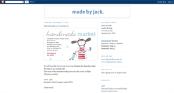 Desktop Screenshot of madebyjack.blogspot.com