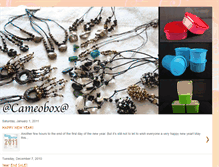 Tablet Screenshot of cameobox.blogspot.com