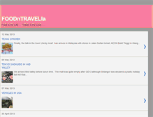 Tablet Screenshot of foodntravella.blogspot.com