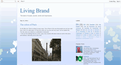 Desktop Screenshot of living-brand.blogspot.com