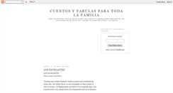 Desktop Screenshot of cuentos-y-fabulas-para-la-familia.blogspot.com