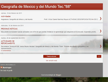 Tablet Screenshot of geografiademexicoydelmundotec88.blogspot.com