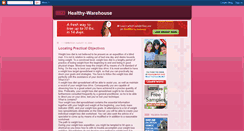 Desktop Screenshot of healthy-warehouse.blogspot.com