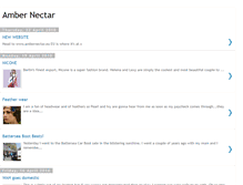 Tablet Screenshot of ambersnectar.blogspot.com