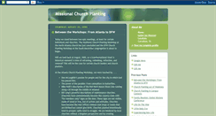 Desktop Screenshot of missionalchurchplanting.blogspot.com