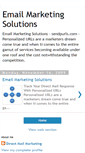 Mobile Screenshot of email-marketingsolutions1.blogspot.com