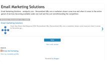 Tablet Screenshot of email-marketingsolutions1.blogspot.com
