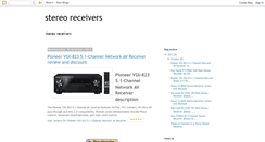 Desktop Screenshot of best-stereoreceivers-review.blogspot.com