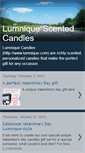 Mobile Screenshot of lumniquecandles.blogspot.com