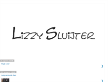 Tablet Screenshot of lizzysluijter.blogspot.com