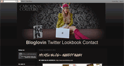 Desktop Screenshot of carolinascouture.blogspot.com